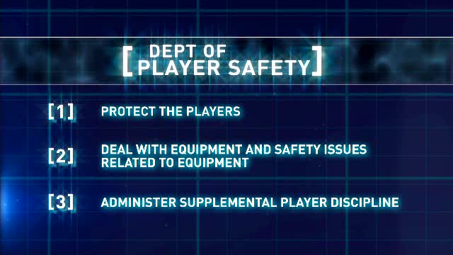nhl department of player safety